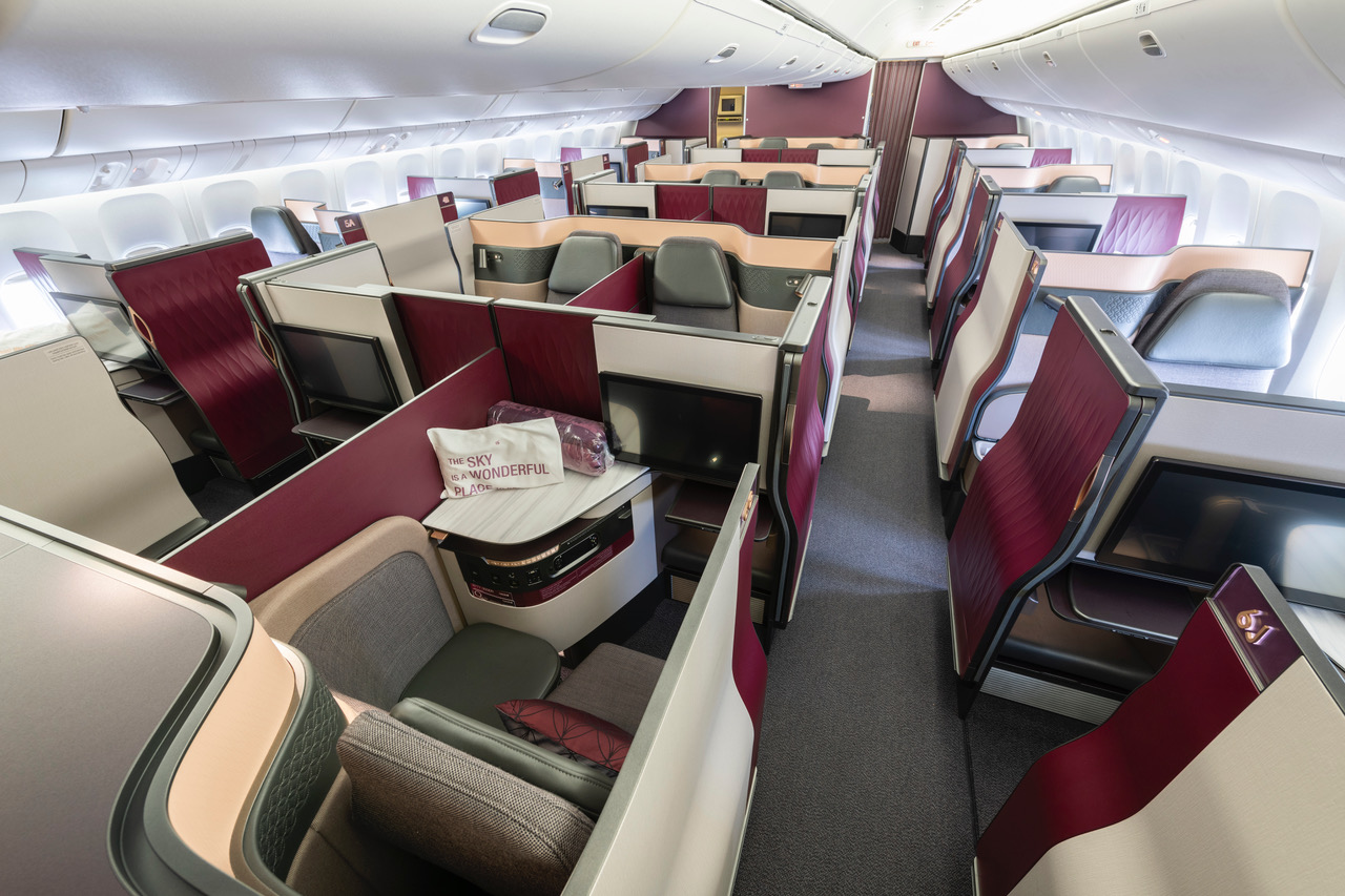 Flugzeug Business Class