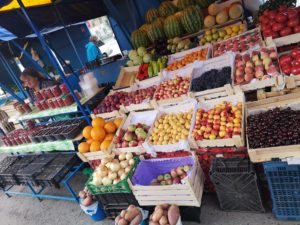 Obststand, Marktstand