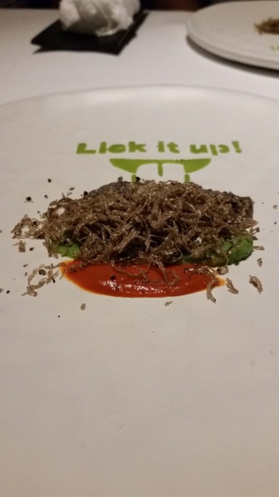 Lick it up! – das Signature Dish von Anand Gaggan.