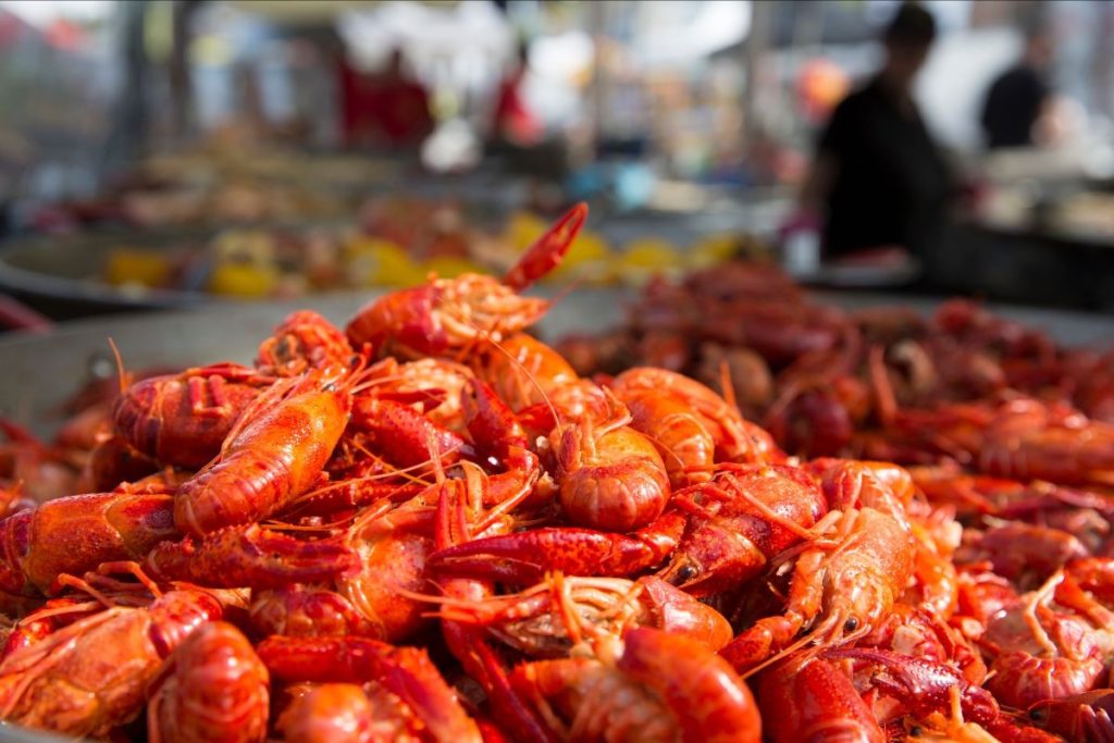 Krabben, Shrimps, Seafood