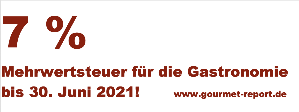 7 % Mehrwertsteuer für die Gastronomie