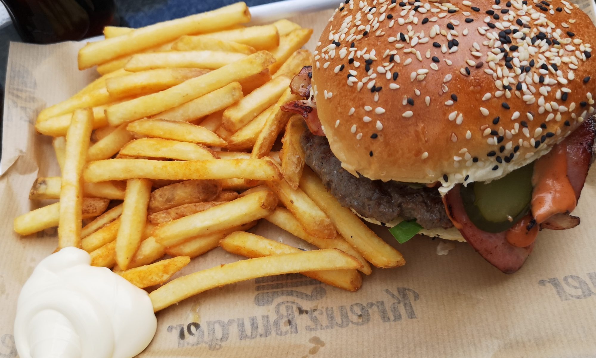 Hamburger, Fries
