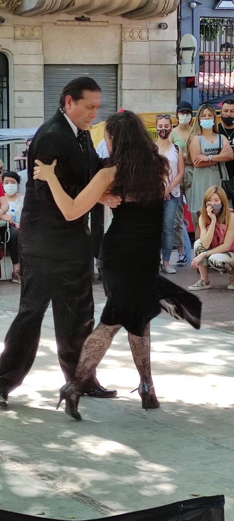 Tango Tänzer in Buenos Aires 